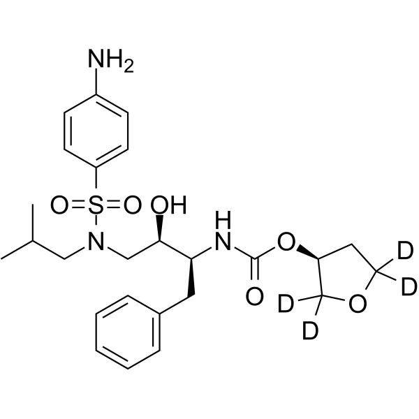 Amprenavir-d4 (Amprenavir-d4) 1217661-20-5